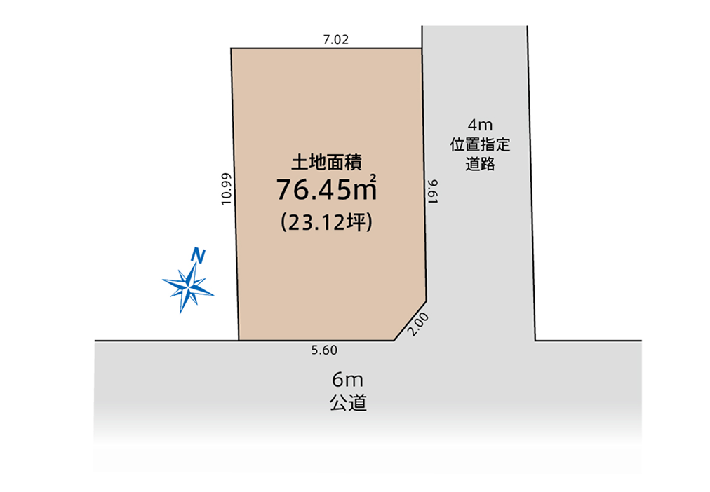 南浦和神明2丁目 平面図